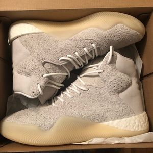 Adidas Tubular Instinct gray suede sneakers